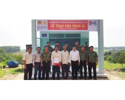 Công ty TNHH Long Thuận thực hiện Lễ bàn giao nhà nhân ái cho thanh niên có hoàn cảnh khó khăn