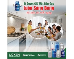 Bí Quyết Giữ Mặt Bếp Gas Luôn Sáng Bóng Dù Nấu Ăn Mỗi Ngày